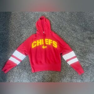 Junk Food Clothing Kansas City Chiefs Cropped Hoodie